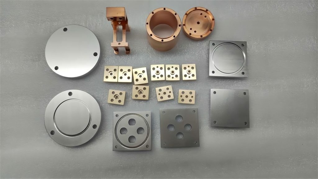 CNC turning and milling parts.