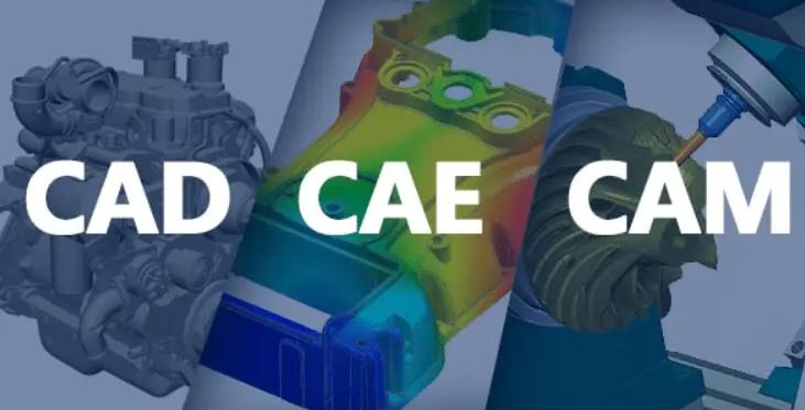 CAD CAE CAM software